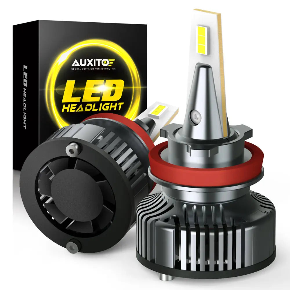 H4 LED H11 H8 9005 9006 HB3 9003 9012 H7 LED Headlight Bulb Canbus Car Lights 16000LM 80W 6500K 12V 24V Auto Lamp No Radio Noise