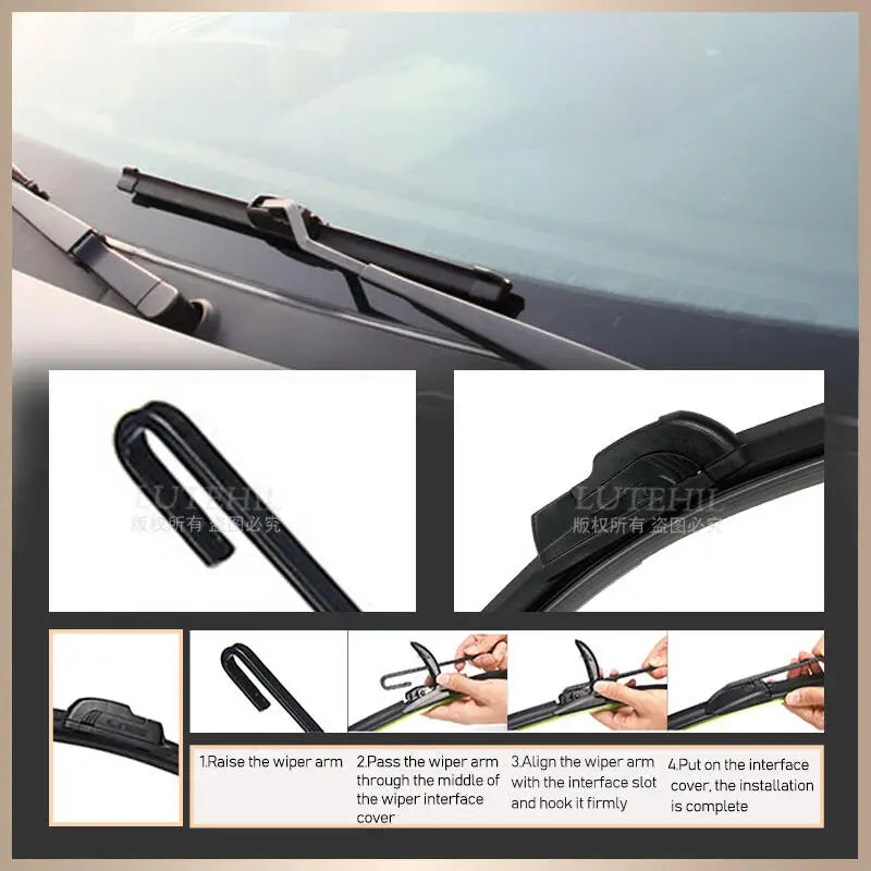 Limpiaparabrisas Delantero y Trasero para Mini Cooper R50/R53 2001-2004