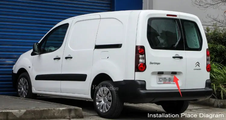Cámara de Reversa HD con Visión Nocturna para Citroen Berlingo 2010-2018
