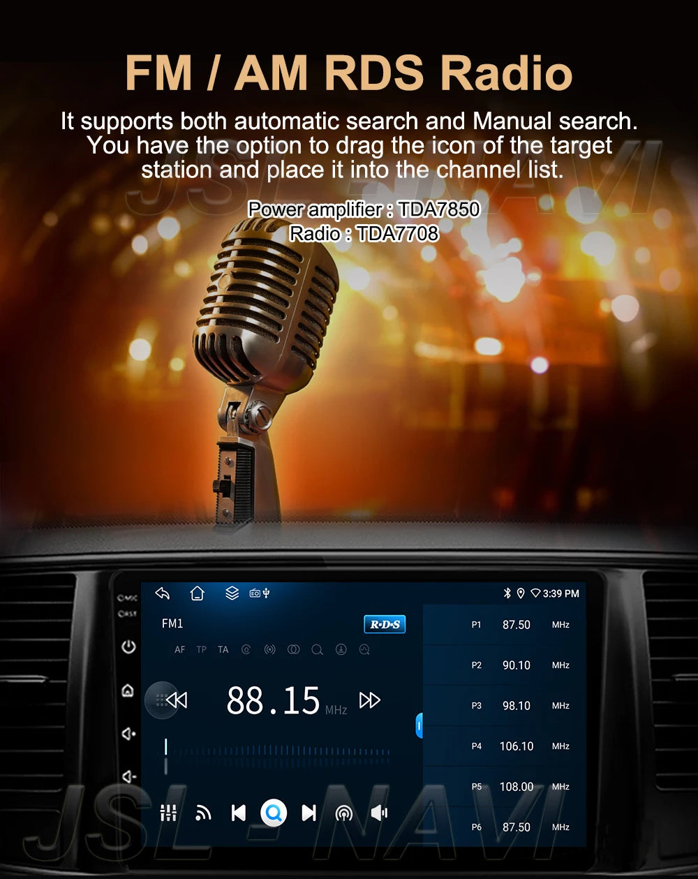 Android 16 Car Radio For Honda CR-V 3 RE CRV 2007 - 2011 Navigation GPS Multimedia Player Stereo WiFi+4G BT Carplay+Auto 2 DIN