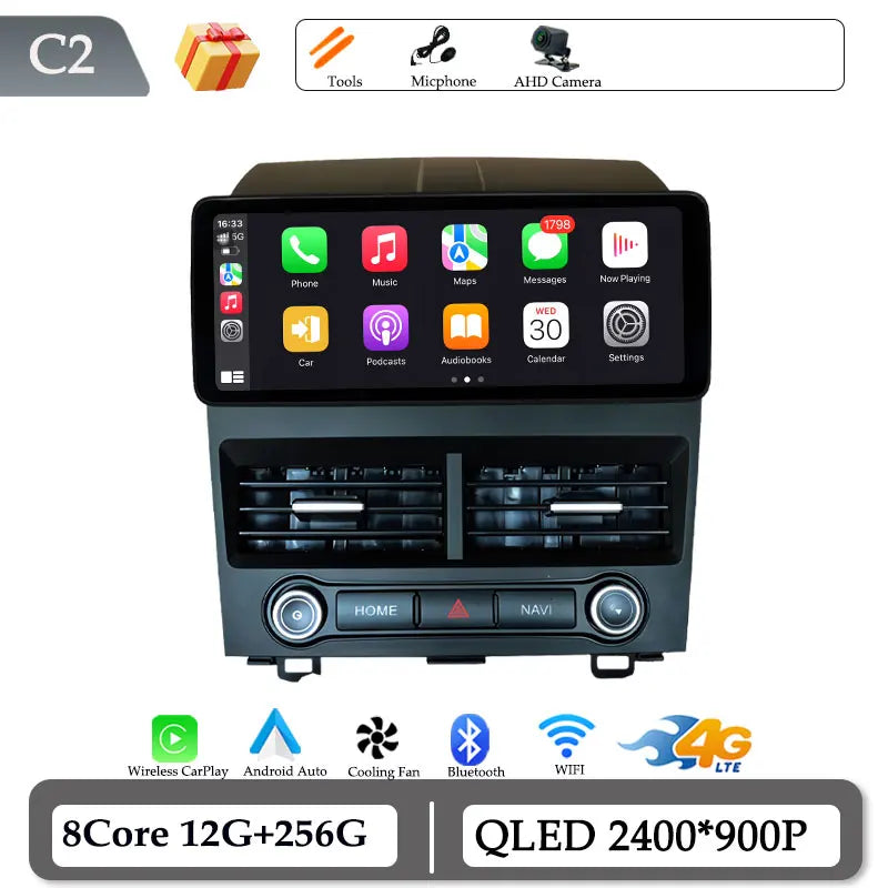 Radio Android 12.3" para Honda CRV 2007-2012 con CarPlay y GPS