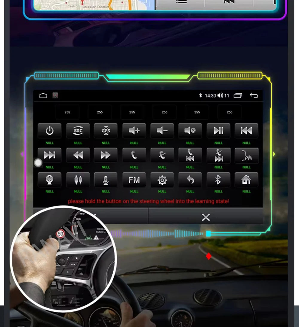 Android 15 Car Radio For Hyundai I40 2011 - 2019 2DIN 4G LTE GPS Autoradio Multimedia DSP 2 DIN QLED 5G WIFI Qualcomm BT Stereo