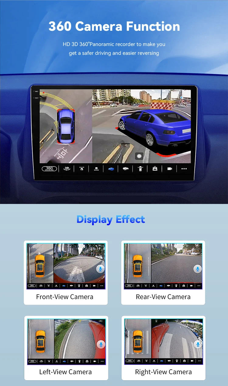 Android Car Radio for Hyundai I40 2011-2016 | 9" QLED GPS Navigation CarPlay 4G WiFi DSP Bluetooth