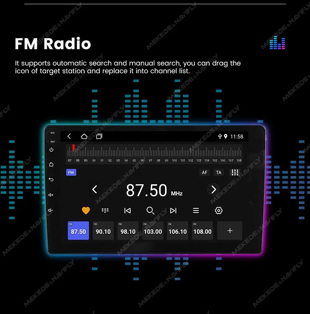 Car Radio Android 14 Autoradio For Honda CRV CR-V 3 1997-2001 Multimedia Player GPS Navigation 2din Stereo BT Carplay Head Unit