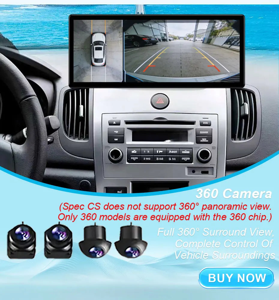 Radio Android 12.3" para Honda Accord 2018-2022 con CarPlay y GPS