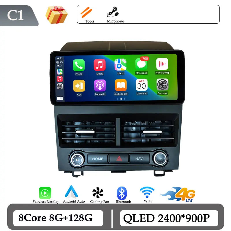 Radio Android 12.3" para Honda CRV 2007-2012 con CarPlay y GPS
