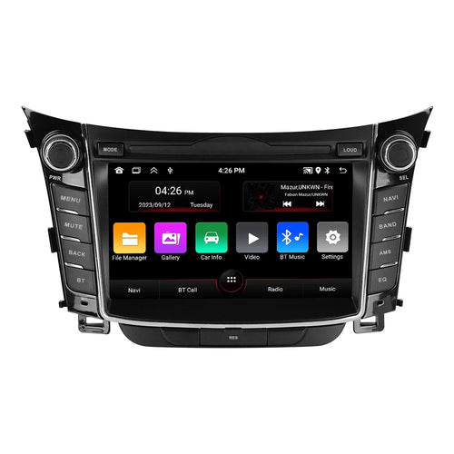 Android Car Radio for Hyundai I30 Elantra GT 2011-2017 | 7" Wireless CarPlay Android Auto GPS Navigation