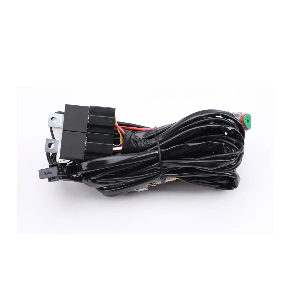 LED Work Light 60W Hi/Lo Amber DRL Off-Road 12-32V