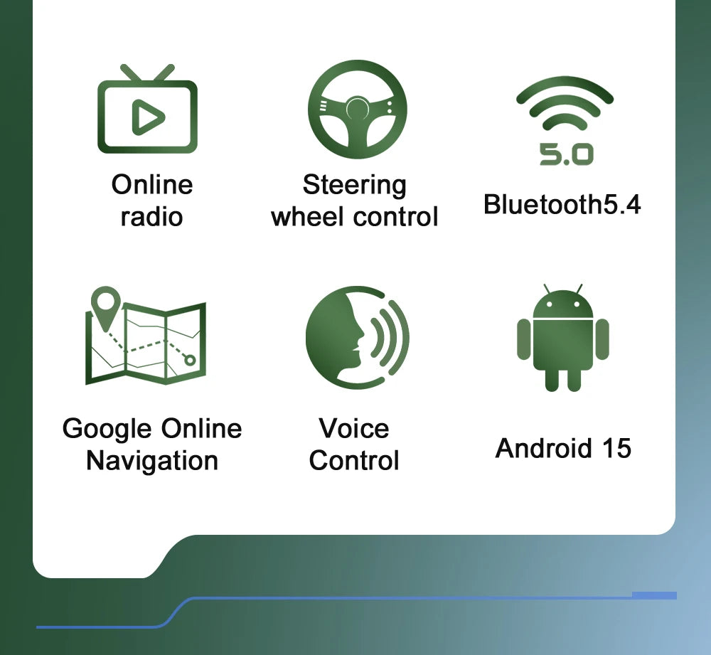 Radio Android 9" para Honda Civic 1995-2001 con GPS, CarPlay y WiFi