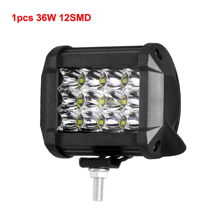LED Work Light Bar Spot/Flood Off-Road 12V/24V