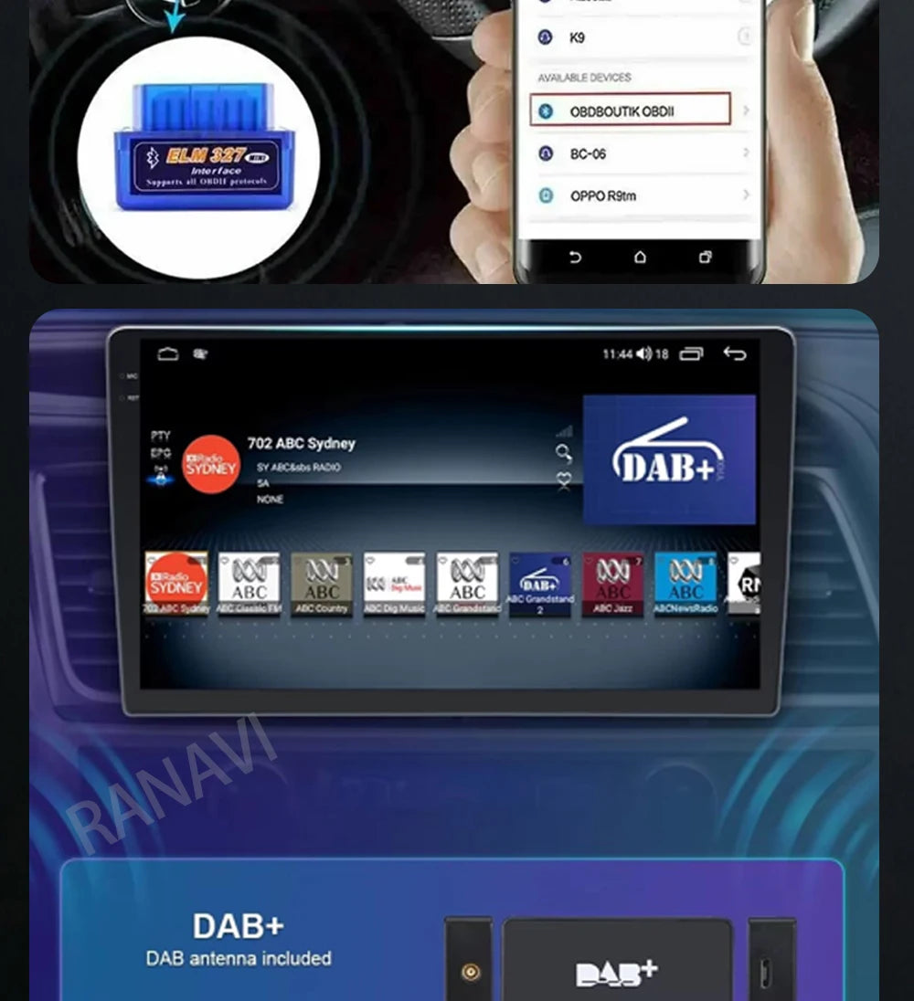 Android 15 Car Radio For Hyundai I40 2011 - 2019 2DIN 4G LTE GPS Autoradio Multimedia DSP 2 DIN QLED 5G WIFI Qualcomm BT Stereo