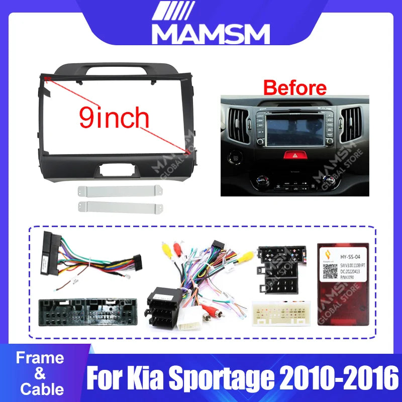 Trim de Ventilación AC en Fibra de Carbono – Kia Sportage NQ5