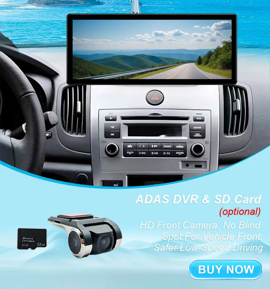Radio Android 12.3" para Honda Accord 2018-2022 con CarPlay y GPS