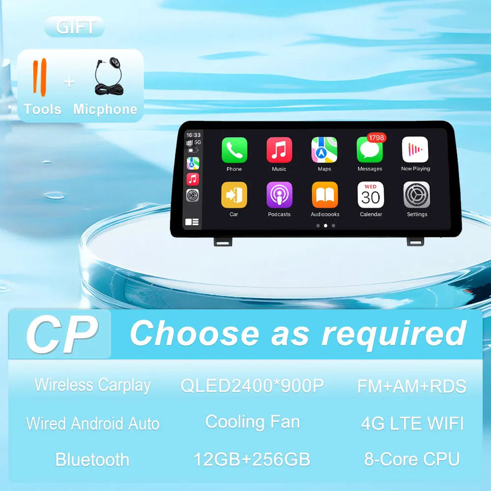 Radio Android 12.3" para Honda Accord 2018-2022 con CarPlay y GPS