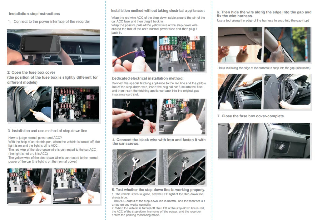 Dash Cam 4 Cámaras FHD 1080p con WiFi y Monitor de Estacionamiento