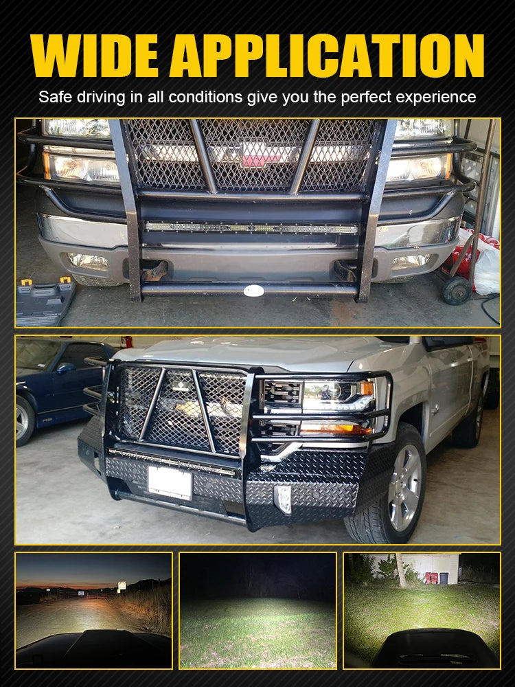 Barra LED 21" Off-Road 156W 6000K IP68 para ATV, UTV y Camiones