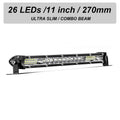 Barra LED Off-Road Spot/Flood 78W IP68 12V/24V para Camiones y SUV