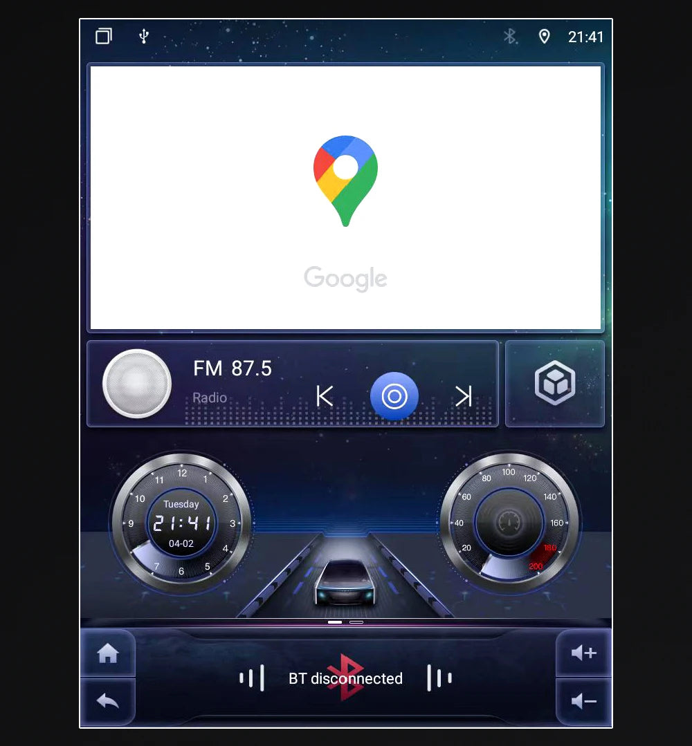 Android16 9.7'' Car Radio For Hyundai Santafe 2013-2017 IX45 2013-2017 Android auto Multimedia Player Carplay Auto 5G Navigation