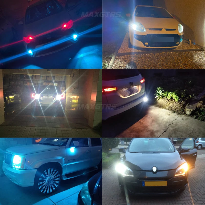 LED Bulb BA9S T4W 12V/24V Interior & License Plate 2pcs