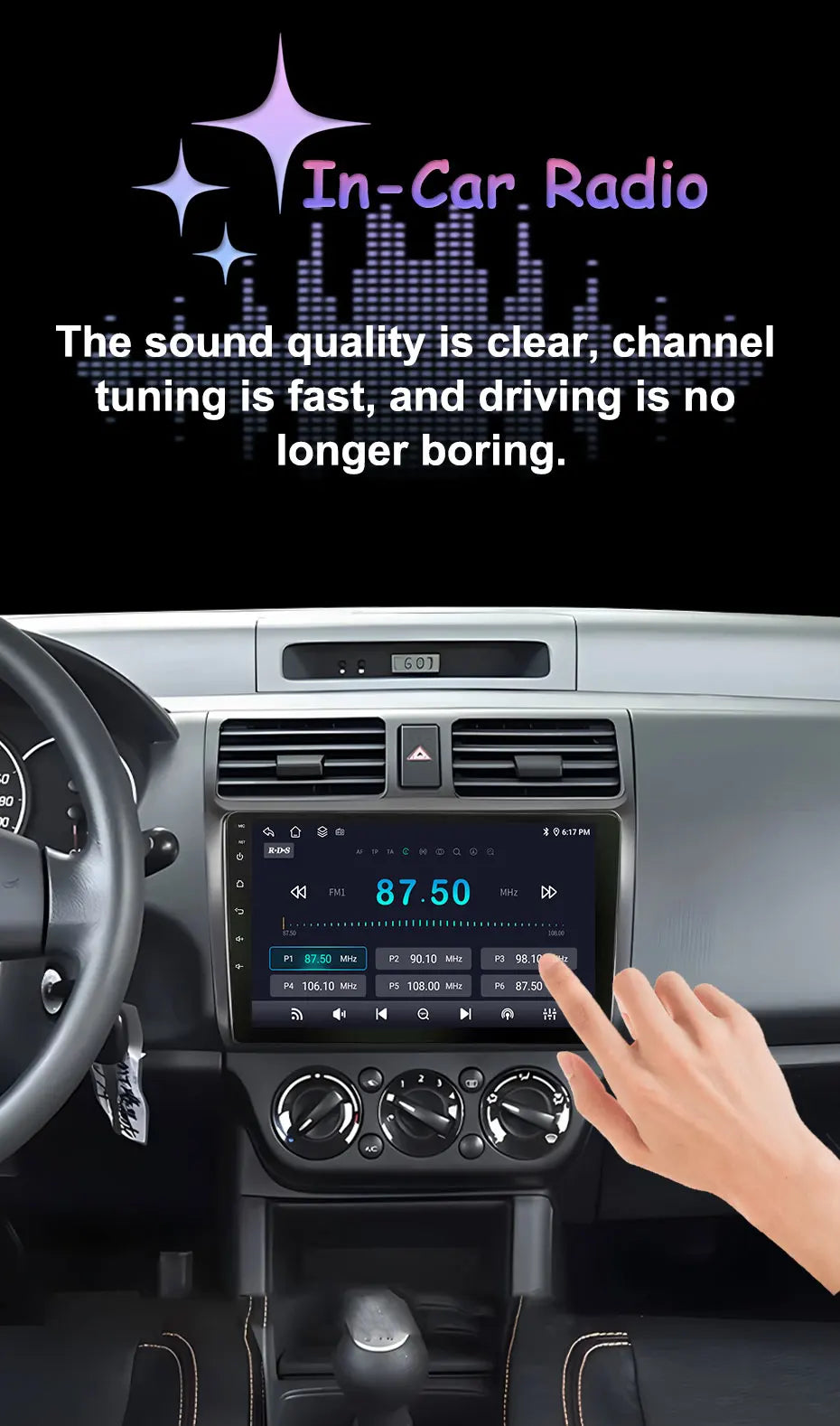 Radio Android 10" para Honda Pilot 2016-2019 con GPS y Bluetooth
