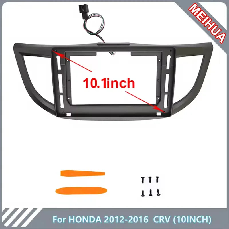 Marco y Arnés para Radio 2 DIN Honda CRV 2012-2016
