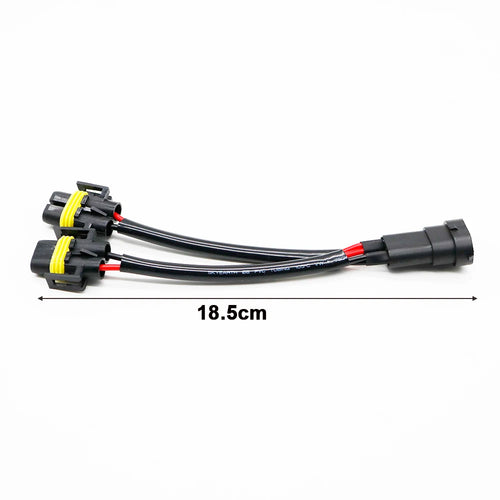 1pcs H8 H9 H11 9005 9006 Wire Connector for HID LED male female Wiring Harness Socket Wire Connector Plug Adapter Head Light