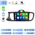 Autoradio Android 2Din for KIA Pegas Soluto 2017-2021 | 9" QLED GPS Navigation CarPlay Bluetooth WiFi