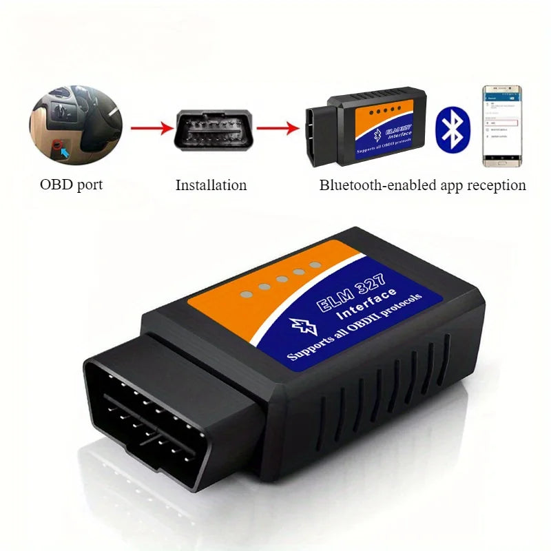 Escáner OBD2 Portátil para Diagnóstico de Vehículos