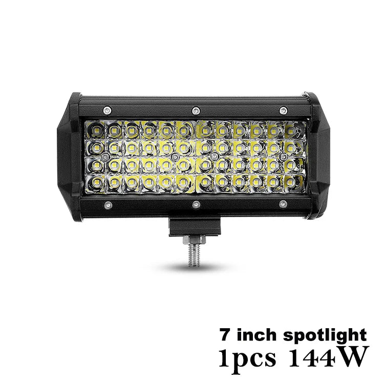 LED Work Light Bar Spot/Flood Off-Road 12V/24V