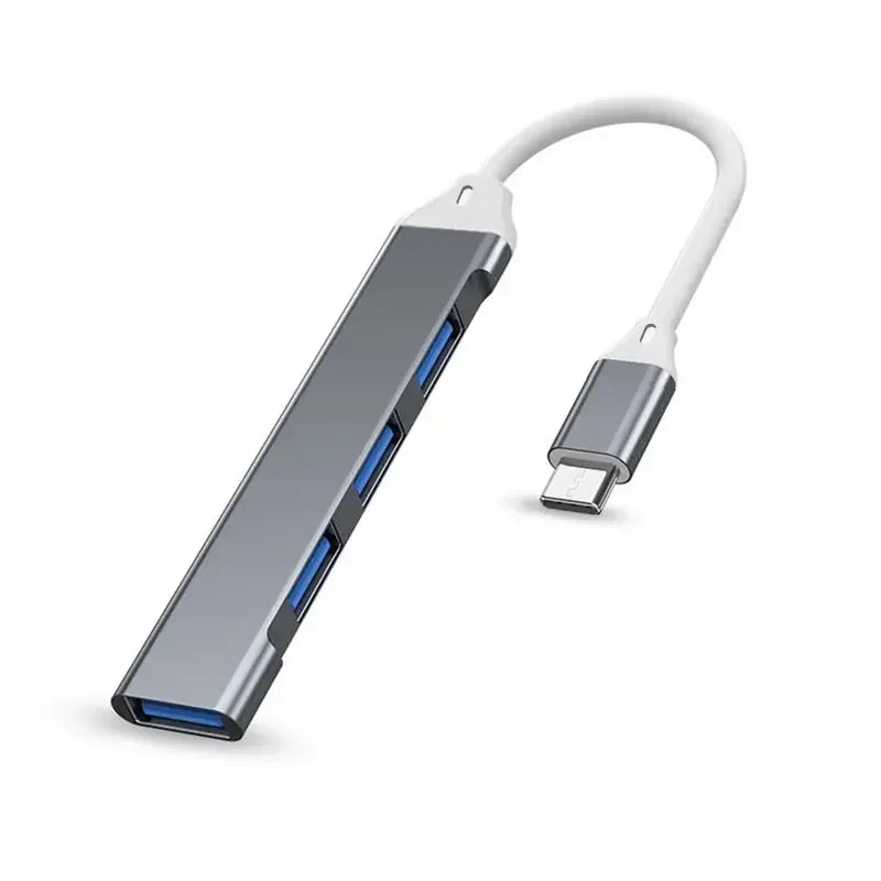 Hub USB 7 Puertos Tipo C USB 3.0 para MacBook, PC y Laptop