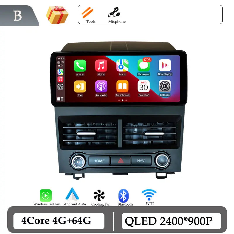 Radio Android 12.3" para Honda CRV 2007-2012 con CarPlay y GPS