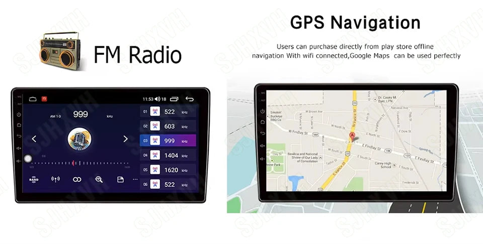 Android 16 Car For Honda CR-V CRV 2001 2002 2003 2004 2005 2006 Automotive Multimedia Video Player Navigation GPS Carplay Screeo
