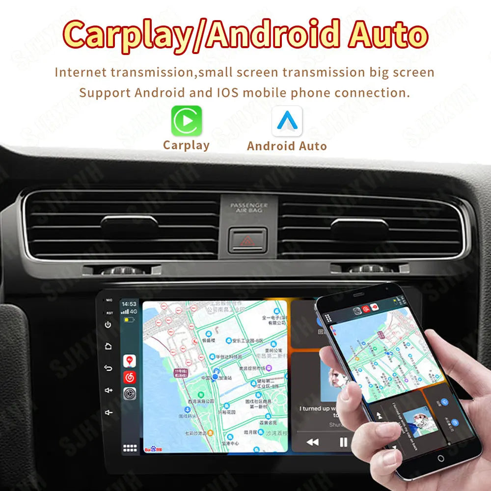 Android 16 Car For Honda CR-V CRV 2001 2002 2003 2004 2005 2006 Automotive Multimedia Video Player Navigation GPS Carplay Screeo