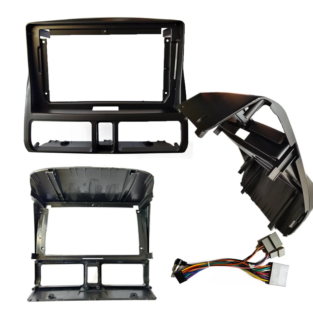 Vehicle radio Fascia 9 inch Frame 2 Din Car Radio Fascia for Honda CRV 2002 2003 2004 2005 2006 Installation Car Frame Trim