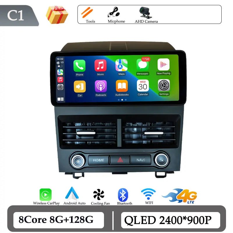 Radio Android 12.3" para Honda CRV 2007-2012 con CarPlay y GPS