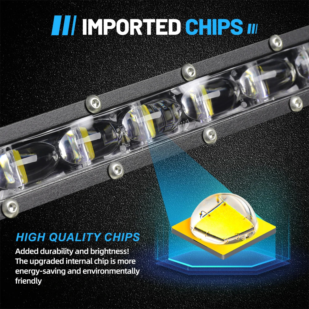 LED Light Bar 7" Spot Slim Off-Road 12V/24V