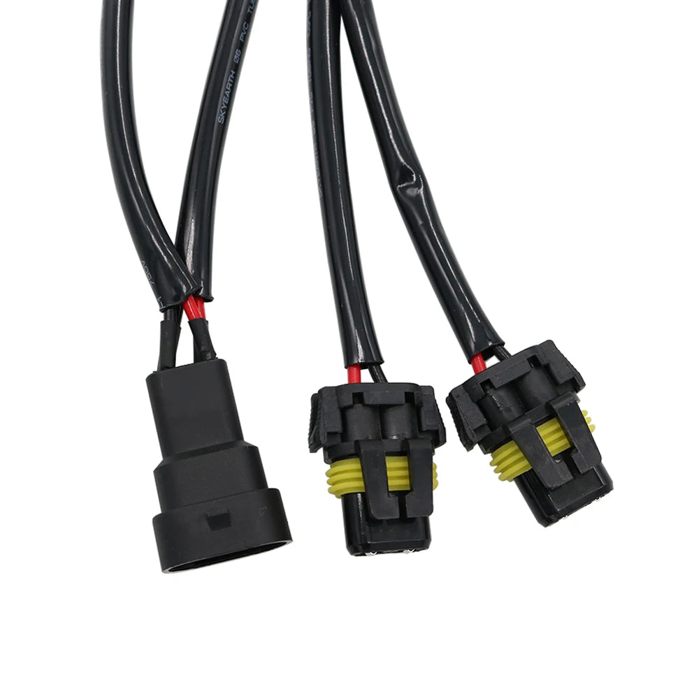1pcs H8 H9 H11 9005 9006 Wire Connector for HID LED male female Wiring Harness Socket Wire Connector Plug Adapter Head Light