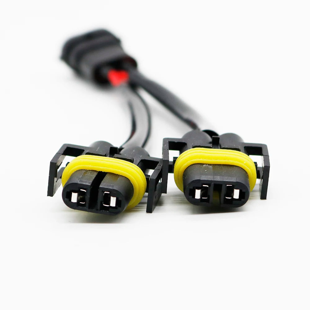 1pcs H8 H9 H11 9005 9006 Wire Connector for HID LED male female Wiring Harness Socket Wire Connector Plug Adapter Head Light