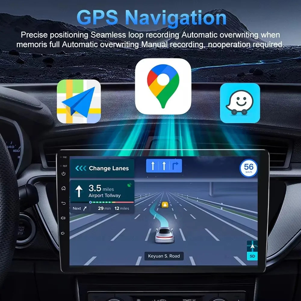 Android Car Radio for KIA RIO K3 2015-2017 | 9" Touch Screen GPS Navigation Wireless CarPlay Android Auto