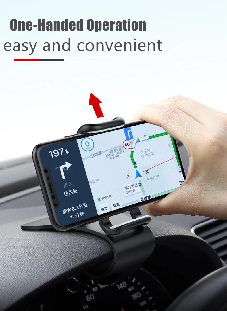 Soporte de Teléfono para Auto Giratorio 360° para Tablero Universal