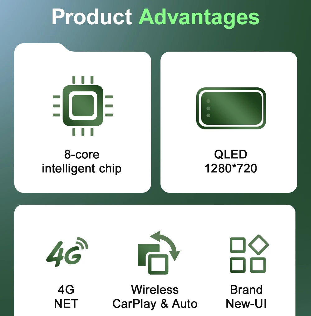 Radio Android 9" para Honda Civic 1995-2001 con GPS, CarPlay y WiFi