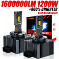 Focos LED D1S D2S D3S D4S Canbus 1200W 6000K Plug & Play para Auto