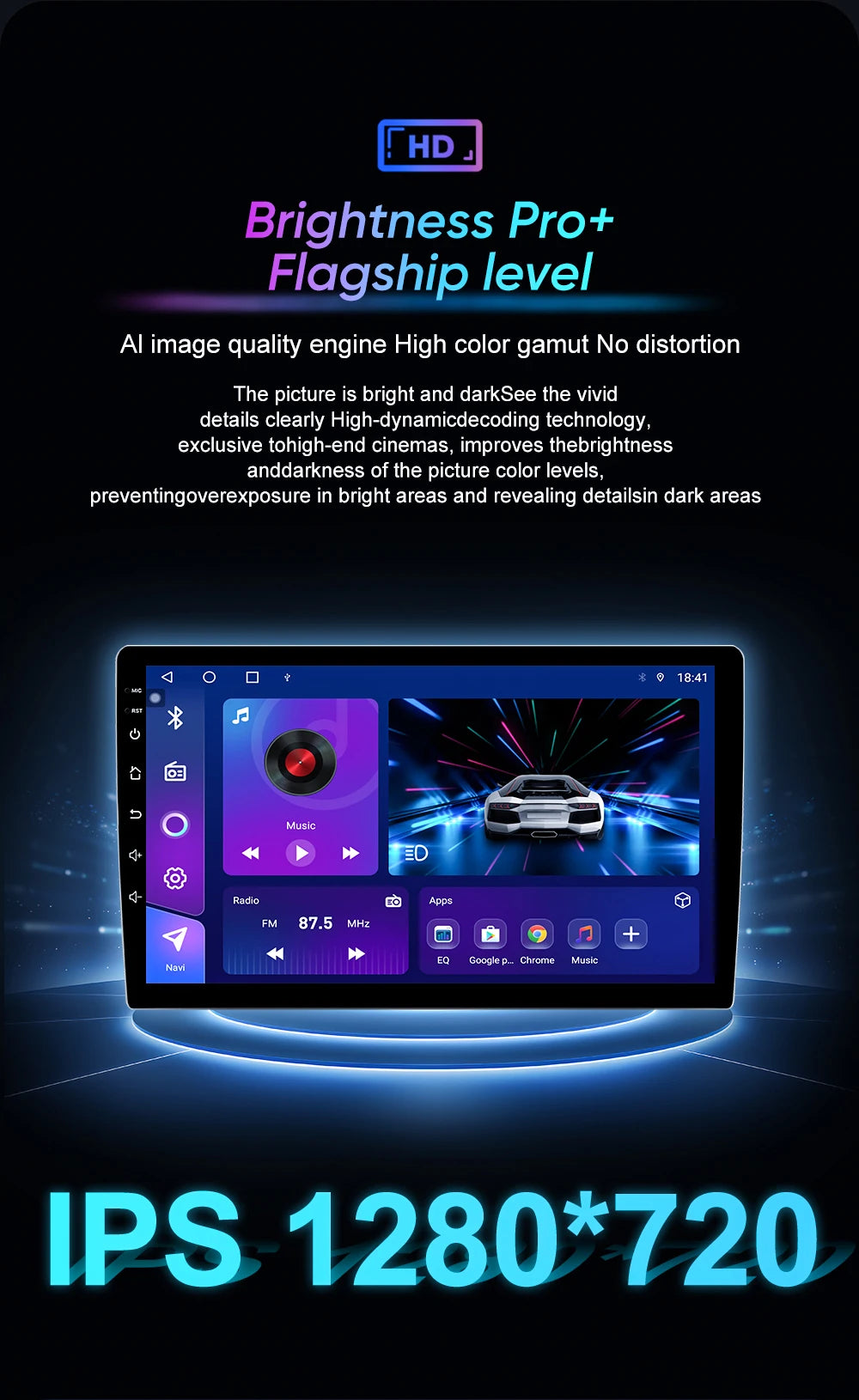 Android Car Radio for KIA RIO K3 2015-2017 | 9" Touch Screen GPS Navigation Wireless CarPlay Android Auto