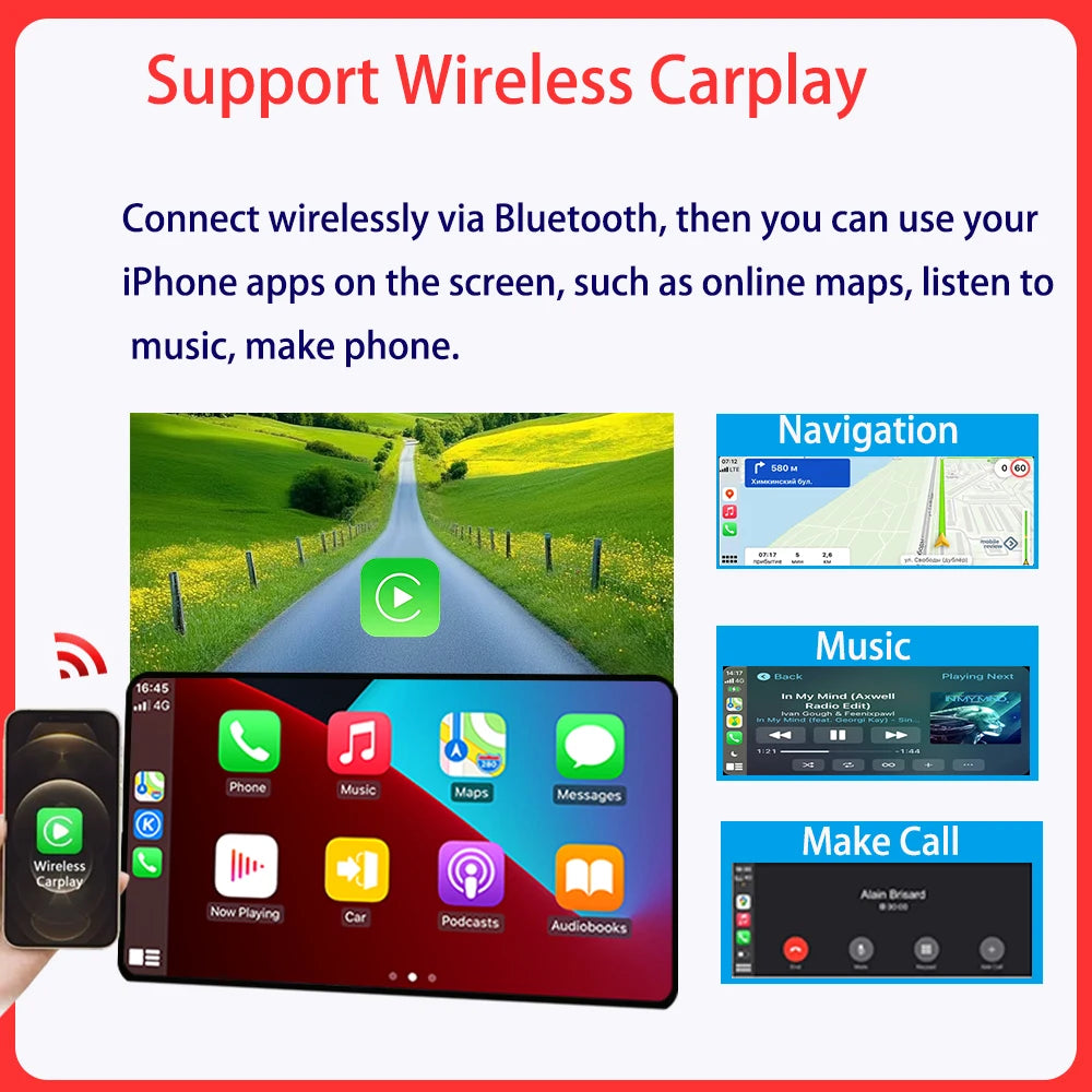 Radio Android 9" para Honda CRV 2017-2021 con CarPlay y GPS