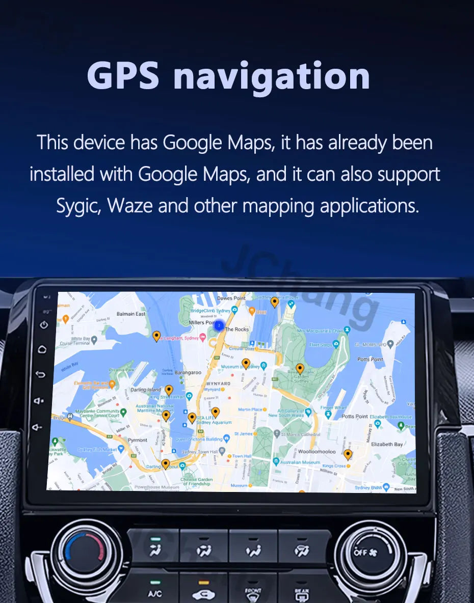 Autoradio Android 2Din for KIA Pegas Soluto 2017-2021 | 9" QLED GPS Navigation CarPlay Bluetooth WiFi