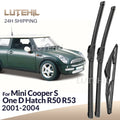 Limpiaparabrisas Delantero y Trasero para Mini Cooper R50/R53 2001-2004