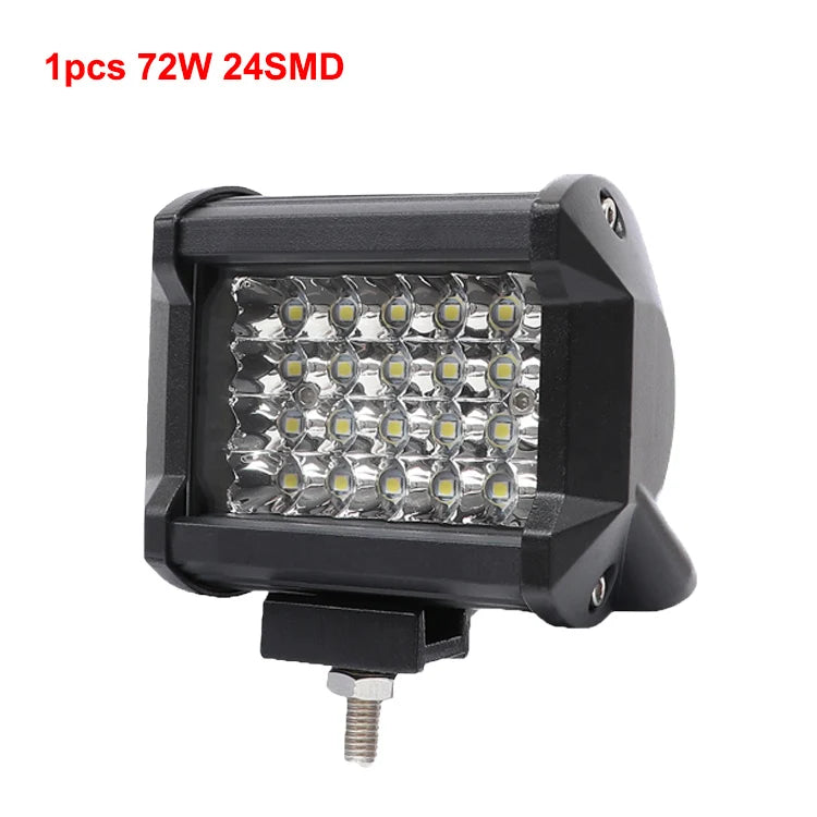 LED Work Light Bar Spot/Flood Off-Road 12V/24V