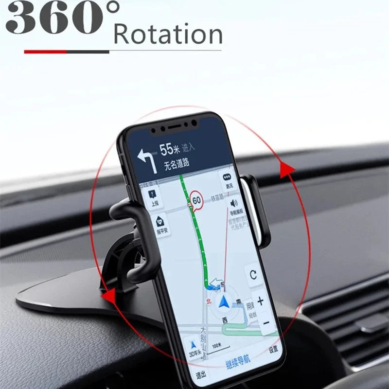 Soporte de Teléfono para Auto Giratorio 360° para Tablero Universal