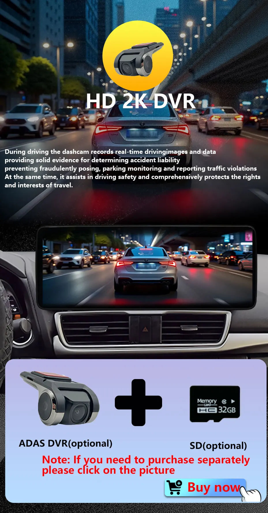 Radio Android 12.3" para Honda CRV 2007-2012 con CarPlay y GPS