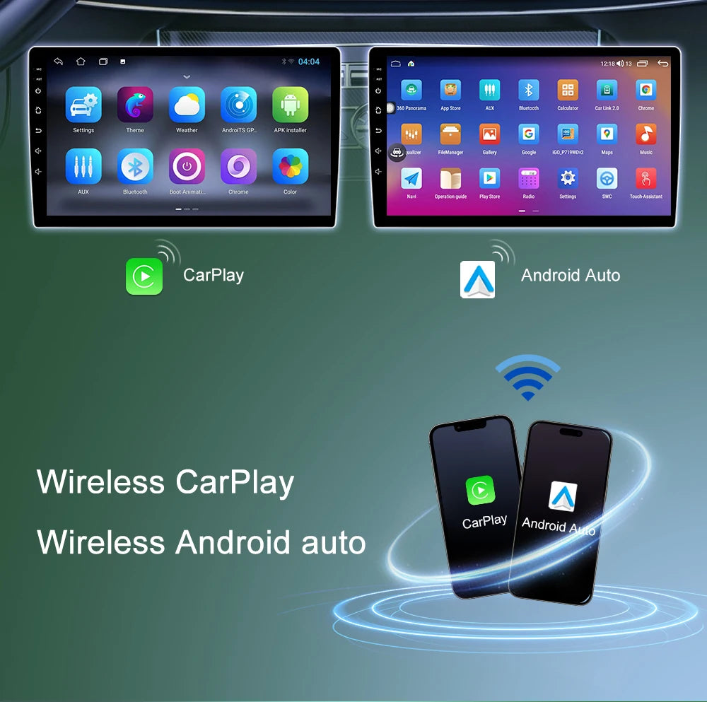Radio Android 9" para Honda Civic 1995-2001 con GPS, CarPlay y WiFi